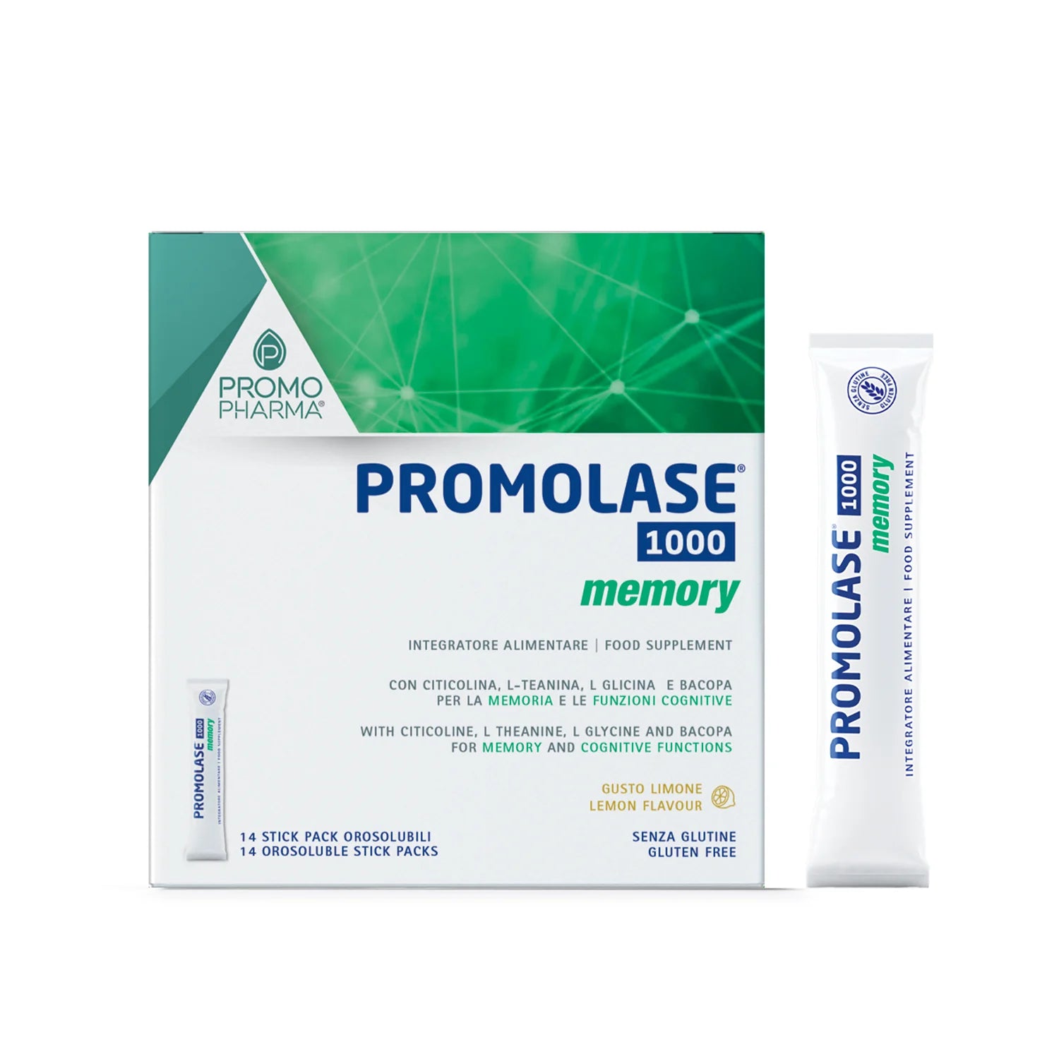 Promolase 1000® Memory - Memoria e Funzioni Cognitive - 14 Stick
