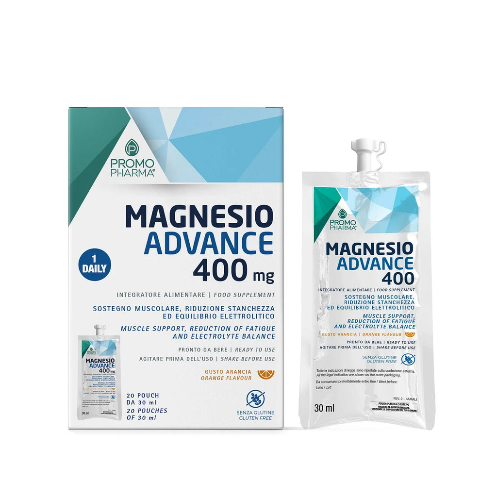 Magnesio Advance 400 mg - Pronto da Bere - 20 Pouch