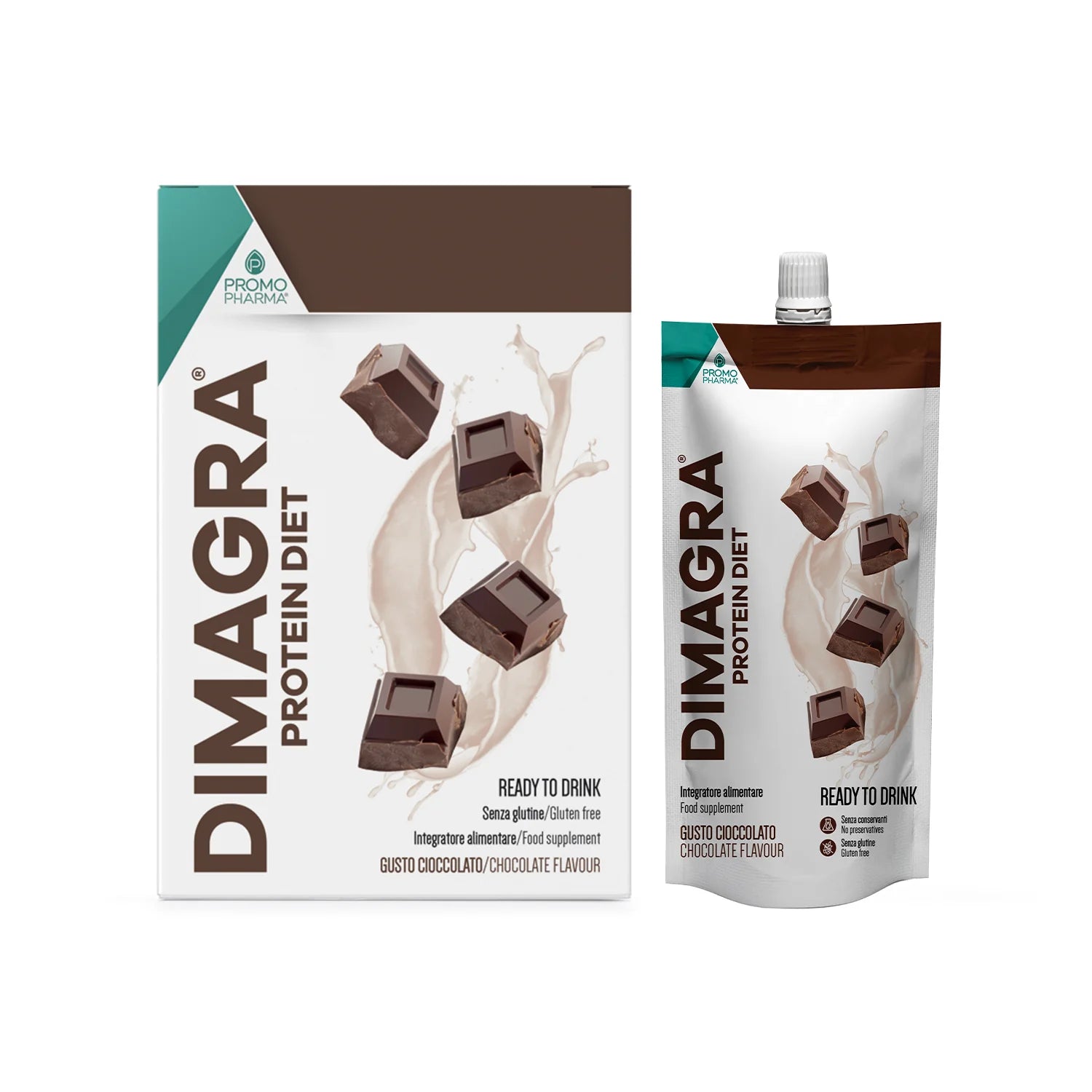 Dimagra® Protein Diet Vaniglia - Ready to Drink - 7 Pouch