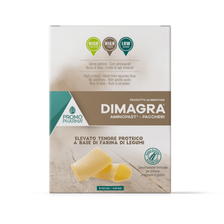 Dimagra® Fusilli Proteici - Pasta di Legumi Senza Glutine 160g