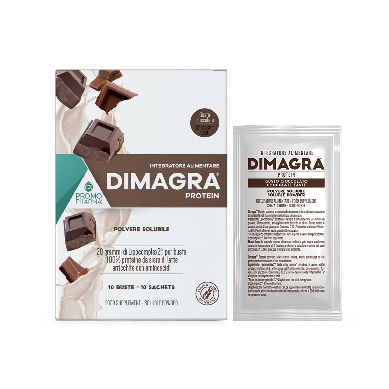 Dimagra® Protein Vaniglia - Polvere - 10 Buste