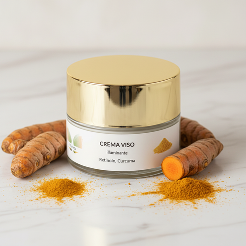 Crema Viso Retinolo Curcuma Miranda