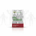 Pre Workout Sfondo Bianco con Silhouette