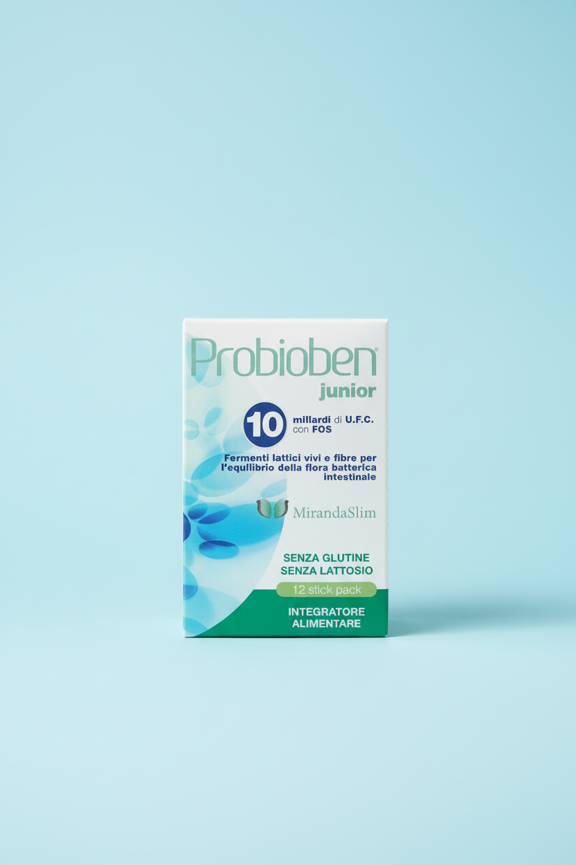 Probioben Junior con sfondo