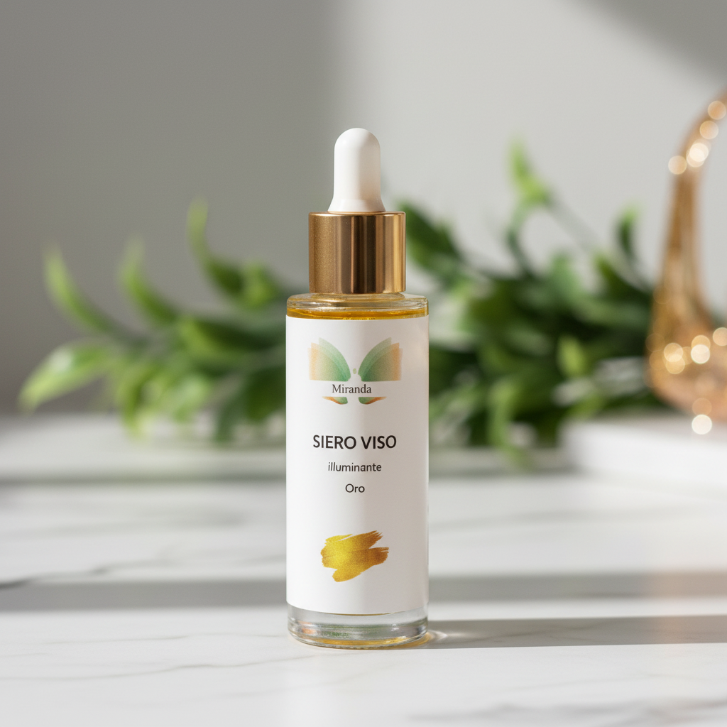 Siero Viso Illuminante Oro Miranda